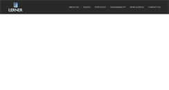 Desktop Screenshot of lerner.com